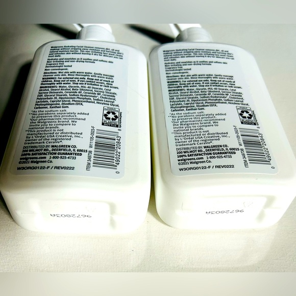 Walgreens Hydrating Facial Cleanser with Ceramides + Hyaluronic Acid - Picture 3 of 3